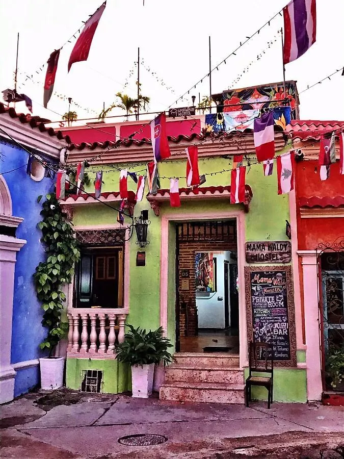 Guest house Casa Mama Waldy Hostel Cartagena Colombia